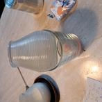 Glaasje en kaars Glaasje, Huis en Inrichting, Woonaccessoires | Kandelaars en Kaarsen, Ophalen, Zo goed als nieuw