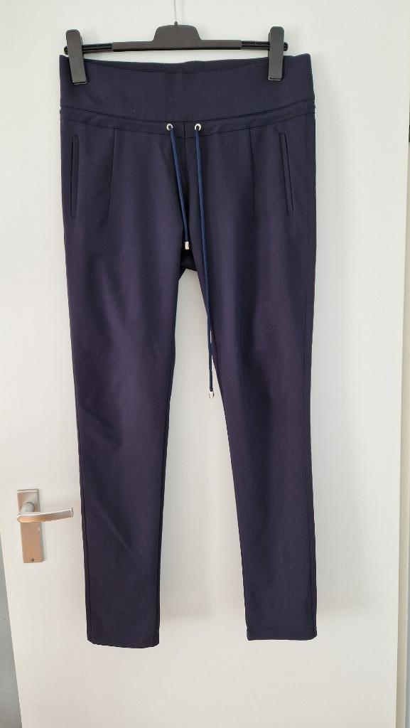 Zizo Broek maat 42, Kleding | Dames, Broeken en Pantalons, Zo goed als nieuw, Maat 42/44 (L), Blauw, Ophalen