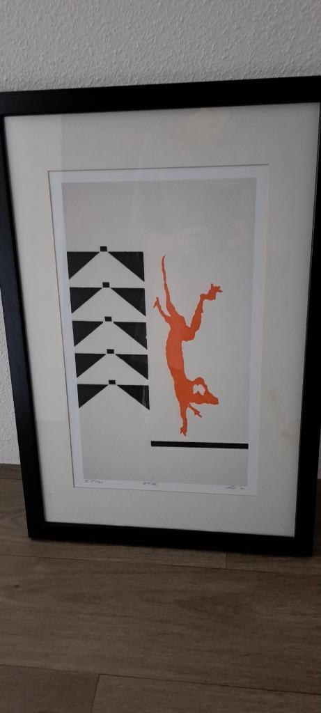 ZEEFDRUK van Camiel Andriessen (gesigneerd' en genummerd), Antiek en Kunst, Kunst | Litho's en Zeefdrukken, Ophalen