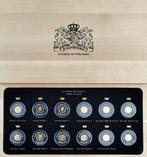 Koninklijke Dynastie "Oranje in Goud" – Complete Goudset, Postzegels en Munten, Munten | Nederland, Setje, Koningin Beatrix, Goud