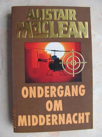 NIEUW Alistair MACLEAN thriller ONDERGANG om MIDDERNACHT 20e beschikbaar voor biedingen