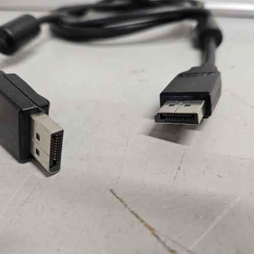 10x DisplayPort Kabel Zwart 1.7m displaykabel, Computers en Software, Pc- en Netwerkkabels, Gebruikt, Ophalen