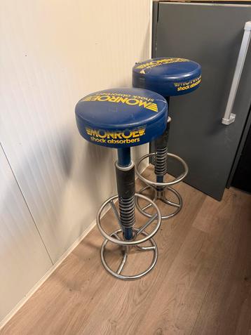 2x Monroe Barstoelen - Gebruikt, zitten heerlijk! beschikbaar voor biedingen