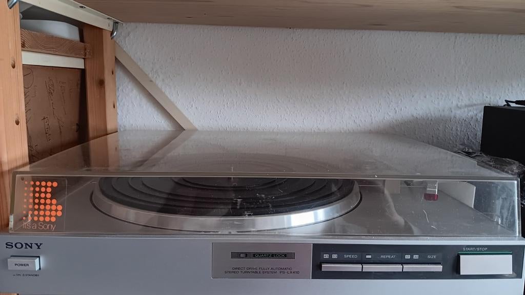 Sony PS-LX410 Platenspeler - Direct Drive, Volautomatisch, Audio, Tv en Foto, Platenspelers, Gebruikt, Automatisch, Ophalen of Verzenden