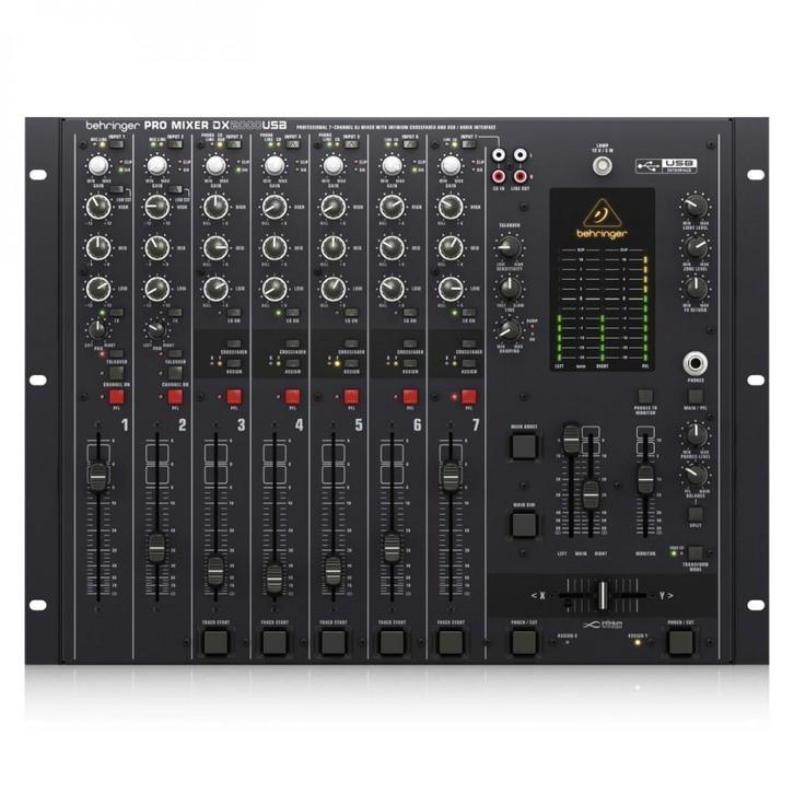 Behringer DX2000USB, Muziek en Instrumenten, Mengpanelen, Zo goed als nieuw, 5 tot 10 kanalen, Microfooningang, Ophalen