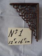 plankdrager gietijzer plankdragers plankendragers hoeksteun, Antiek en Kunst, Curiosa en Brocante, Ophalen of Verzenden