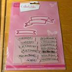 Marianne design snijmal banners met stempels kerst, Hobby en Vrije tijd, Kaarten | Zelf maken, Ophalen of Verzenden, Zo goed als nieuw