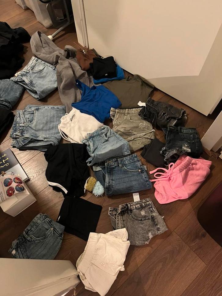 Pakket, Kinderen en Baby's, Kinderkleding | Kinder-kledingpakketten, Gebruikt, Maat 152, Ophalen of Verzenden