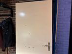 Opdekdeur 83x201 cm met kozijn, Doe-het-zelf en Verbouw, Ophalen, Gebruikt, 80 tot 100 cm, Binnendeur