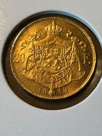 20 franc goud 1914 Belgie, Ophalen of Verzenden, België, Losse munt, Goud