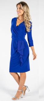 Joseph Ribkoff prachtige chique blauwe jurk mt 44, Kleding | Dames, Jurken, Nieuw, Blauw, Maat 42/44 (L), Knielengte