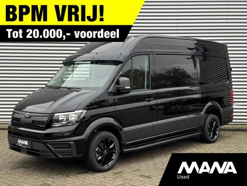 MAN TGE 3.180 180PK 'THE BLACK LION' Airco Camera Car-Play S, Auto's, Bestelauto's, Bedrijf, Te koop, ABS, Achteruitrijcamera