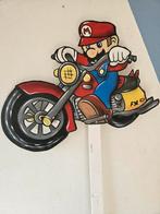 Handgemaakt Mario bord, super leuk !, Ophalen of Verzenden, Zo goed als nieuw