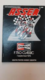 TT Assen 5st.programma.s F750., Boeken, Ophalen, Gelezen