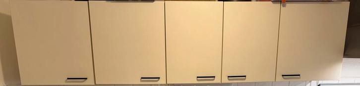 Keukenblok met bovenkasten - Afmetingen zie omschrijving, Huis en Inrichting, Keuken | Complete keukens, Gebruikt, Enkelwandige keuken