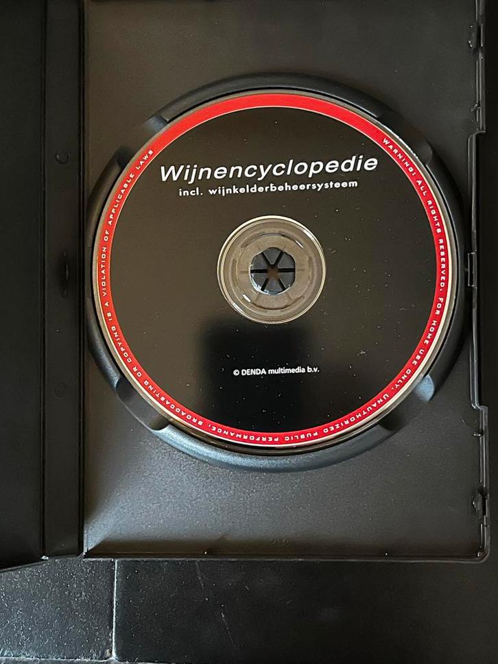 Wijnencyclopedie op CD-ROM, Computers en Software, Antivirus- en Beveiligingssoftware, Zo goed als nieuw, Windows, Ophalen of Verzenden