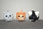 Gehaakte kat/poes klein, loaf cat, decoratie, cadeautje, Ophalen of Verzenden, Nieuw, Haken