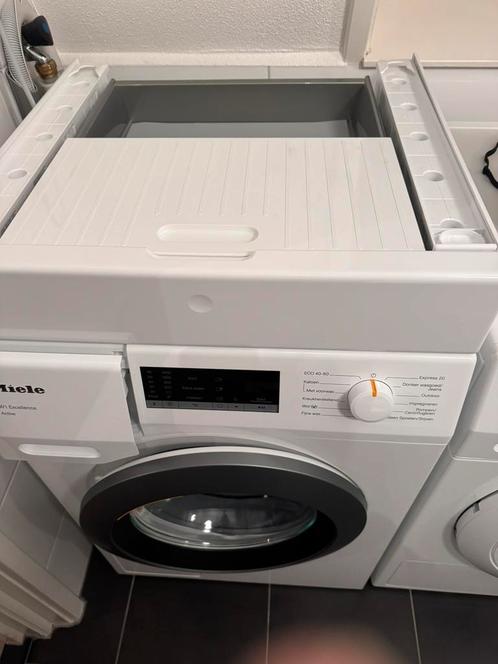 Miele tussenstuk voor wasmachine en droger, Witgoed en Apparatuur, Onderdelen en Toebehoren, Zo goed als nieuw, Ophalen of Verzenden