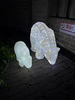Kerst / tuin verlichting / familie beer/ mama & 2 kleintjes, Ophalen of Verzenden, Gebruikt