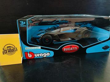 1:18 Bugatti Bolide blauw en geel verkrijg baar  beschikbaar voor biedingen