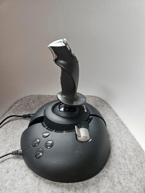 Microsoft sidewinder force feedback 2 controller, Computers en Software, Joysticks, Gebruikt, Ophalen
