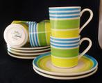 Rosenthal Casual Designers Guild - 6 koffiekopjes / bekers, Ophalen of Verzenden, Zo goed als nieuw, Overige stijlen, Kop(pen) en/of Schotel(s)