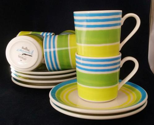 Rosenthal Casual Designers Guild - 6 koffiekopjes / bekers, Huis en Inrichting, Keuken | Servies, Zo goed als nieuw, Kop(pen) en/of Schotel(s)