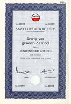 Aandeel Amstel Bier, Verzamelen, Ophalen of Verzenden, Zo goed als nieuw, Overige typen, Amstel