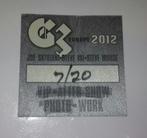 Joe Satriani Steve Vai BACKSTAGE PASS 2012 Steve Morse, Verzenden, Gebruikt, Foto of Kaart
