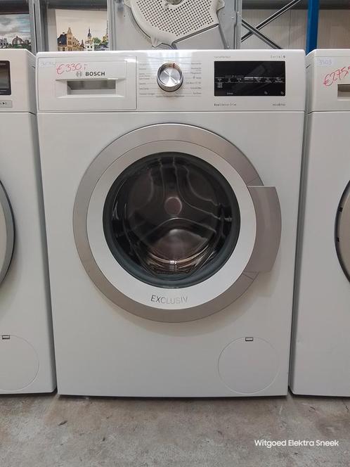 Bosch serie 6 wasmachine, 3 maand garantie 3454, Witgoed en Apparatuur, Wasmachines, Refurbished, Voorlader, 8 tot 10 kg, Minder dan 85 cm