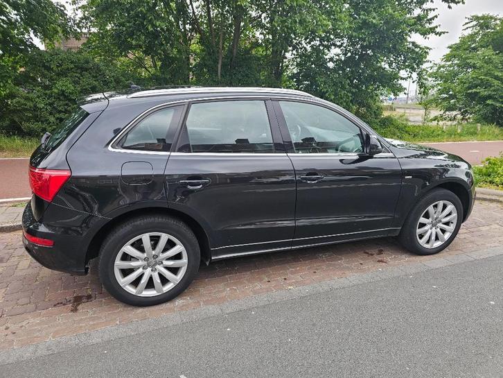 Audi Q5 2.0 TDI Quattro S-tronic 2010 Zwart, Auto's, Audi, Particulier, Q5, 4x4, ABS, Adaptive Cruise Control, Airbags, Airconditioning