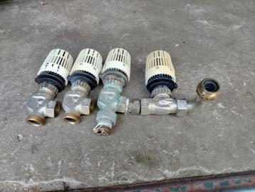 Radiatorknoppen Heimeier - 4 stuks beschikbaar voor biedingen