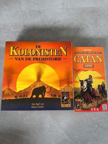 Kolonisten Prehistorie & Steden en Ridders Catan beschikbaar voor biedingen