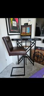 Bar bar top tafel en barkruk mancave ex gokkast, Verzamelen, Automaten | Gokkasten en Fruitautomaten, Ophalen, Nieuw