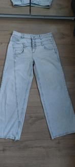Grijze jeans toxic3 mt 40 met dubbele band, Kleding | Dames, Ophalen of Verzenden, Zo goed als nieuw, Grijs, W30 - W32 (confectie 38/40)