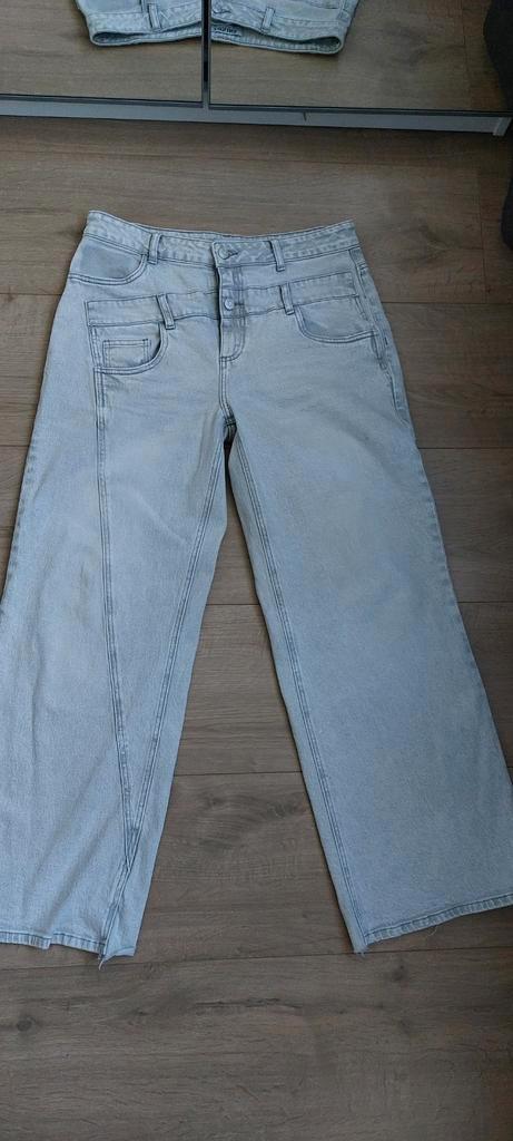 Grijze jeans toxic3 mt 40 met dubbele band, Kleding | Dames, Spijkerbroeken en Jeans, Zo goed als nieuw, W30 - W32 (confectie 38/40)
