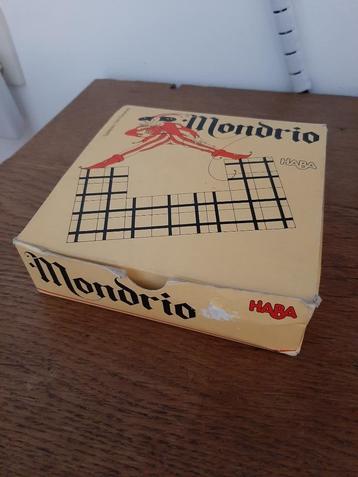 Oud vintage spelletje van Haba, Mondrio beschikbaar voor biedingen