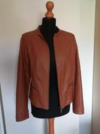 Mooi vegan leren jasje van La Ligna maat S., Bruin, Ophalen of Verzenden, Maat 36 (S), Gedragen