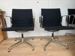 Orginele Vitra EA 107 Charles Eames zwart hopsak chrome, Ophalen of Verzenden, Gebruikt, Zwart