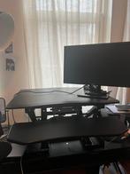 Black Ergonomic height-adjustable sit/stand desk, Ophalen of Verzenden, Zo goed als nieuw