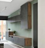 Ikea Besta Wandmeubel met hangend tv meubel, Ophalen, 200 cm of meer, Zo goed als nieuw, 200 cm of meer