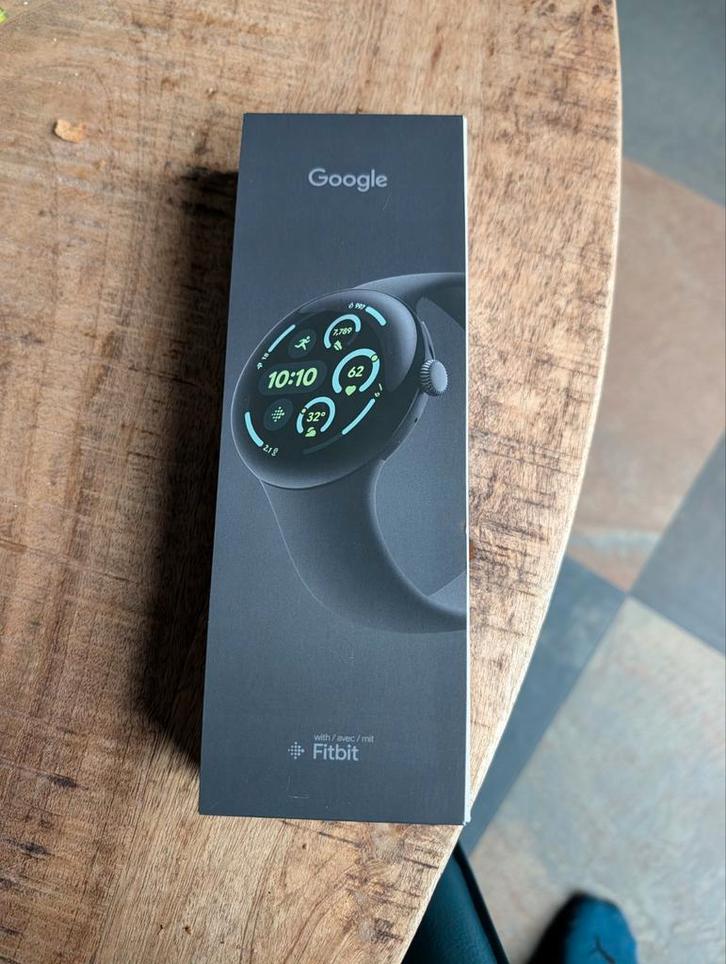 Pixel Watch 3 LTE - Nieuw!, Sieraden, Tassen en Uiterlijk, Smartwatches, Nieuw, Android, Zwart, GPS, Hartslag, Slaap, Stappen