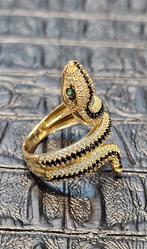 Prachtige Slang 14k gouden ring, Ophalen of Verzenden, Nieuw, Goud, Goud