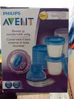 Philips Avent borstmelk bakjes incl 2 kolfadapters, Kinderen en Baby's, Babyvoeding en Toebehoren, Ophalen of Verzenden, Nieuw