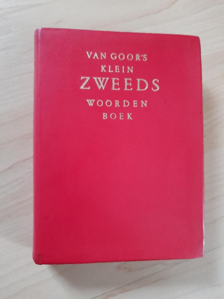 VAN GOOR'S KLEIN ZWEEDS WOORDENBOEK ZWEEDS-NED. -NED.-ZWEEDS, Boeken, Woordenboeken, Ophalen of Verzenden, Gelezen, Overige uitgevers