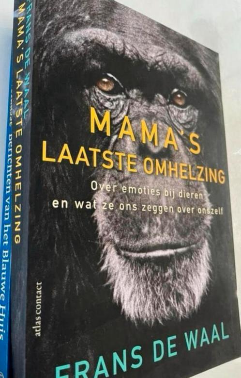 MAMA’S LAATSTE OMHELZING FRANS DE WAAL, Boeken, Overige Boeken, Zo goed als nieuw, Ophalen of Verzenden