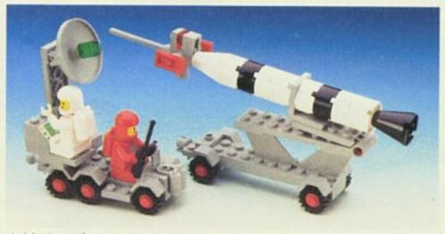 Lego Space Classic Space 897 Mobile Rocket Launcher, Kinderen en Baby's, Speelgoed | Duplo en Lego, Gebruikt, Lego, Complete set