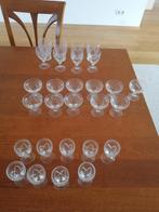 Water, port en champagneglazen, Antiek en Kunst, Antiek | Glas en Kristal, Ophalen