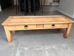 Lage tafel, halmeubel , onder de kapstok , tv meubel, Huis en Inrichting, Tafels | Sidetables, Ophalen, Gebruikt, 50 tot 100 cm