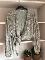Harper&Yve blouse groen wit met overslag mt xl, Verzenden, Maat 46/48 (XL) of groter, Zo goed als nieuw, Harper & Yve